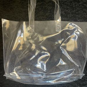 Sparkly Clear Beach Bag/Tote